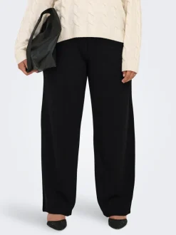 CARSANIA Regular Fit Pantalon à jambe large