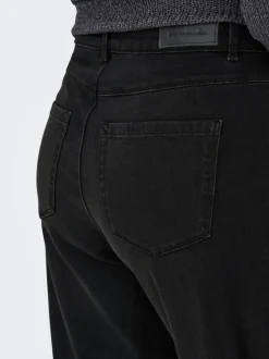 CARSNOW Taille haute Wide Leg Fit Jeans