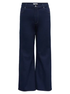 CARSNOW Taille haute Wide Leg Fit Jeans