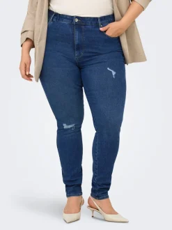 CARSNOW Taille haute Skinny Fit Jeans