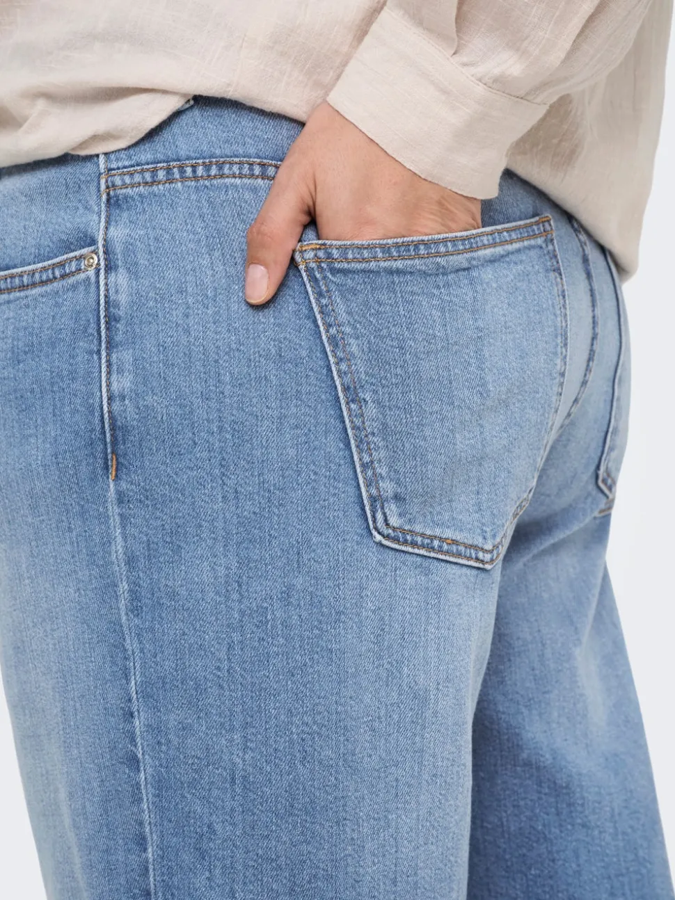 CARSONNY Taille haute Regular Fit Short en denim