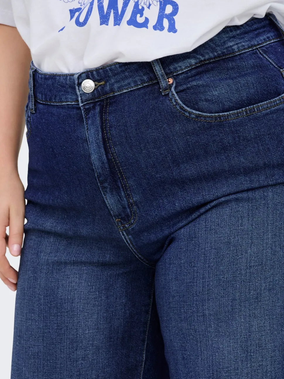 CARSONNY Taille haute Regular Fit Short en denim