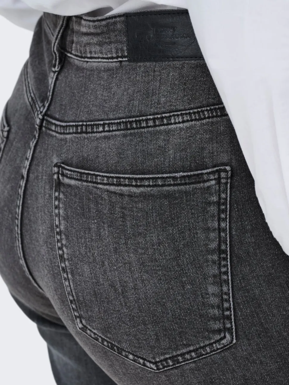 CARSONNY Taille haute Regular Fit Short en denim