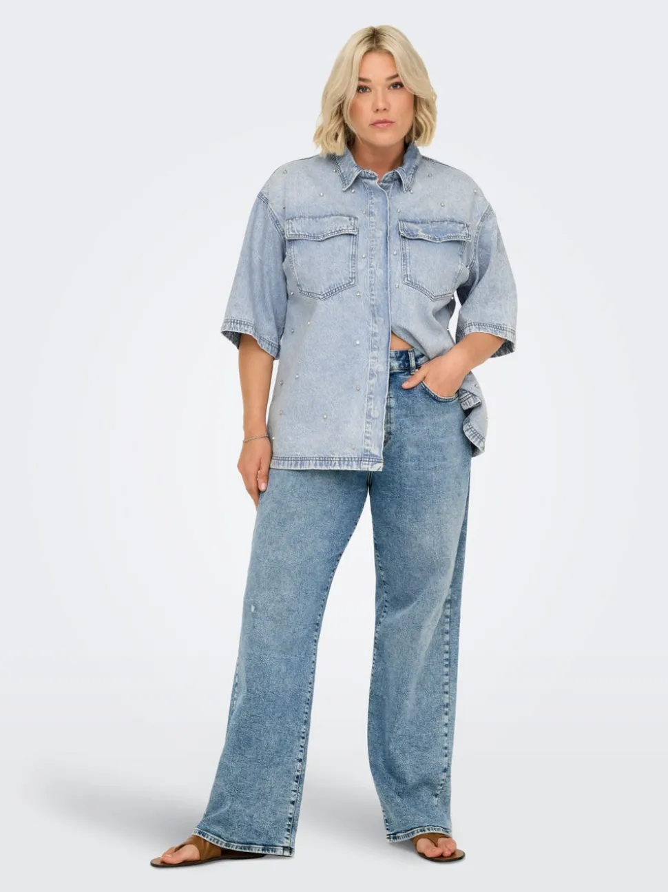 CARSOPHIE Chemise en denim