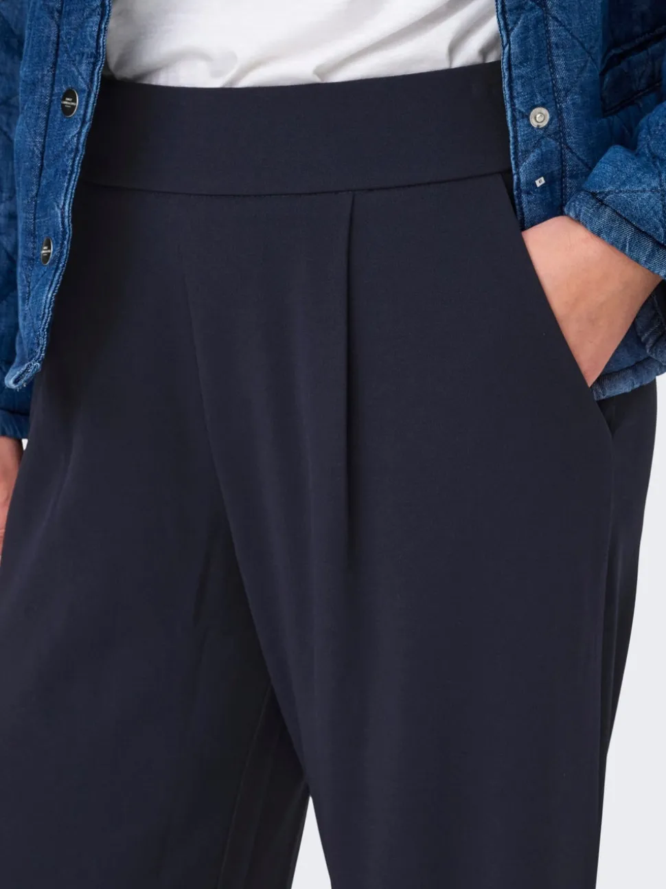 CARSTILLA Regular Fit Pantalon à jambe large