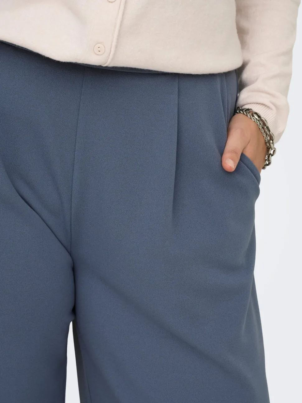 CARSTILLA Regular Fit Pantalon à jambe large