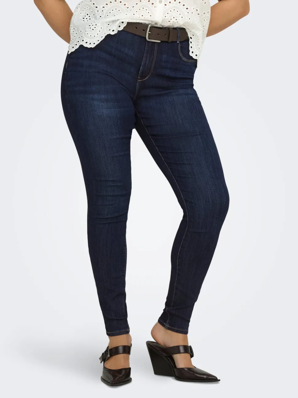 CARSTORM Taille haute Skinny Fit Jeans