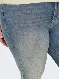 CARSUI Taille haute Slim Fit Jeans