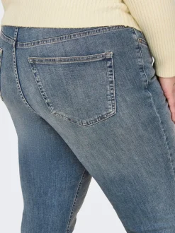 CARSUI Taille haute Slim Fit Jeans