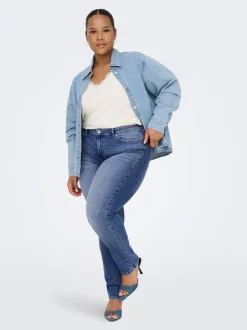 CARSUI Taille moyenne Slim Fit Jeans