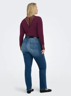 CARSUI Taille moyenne Slim Fit Longueur cheville Jeans
