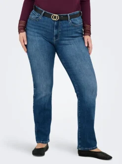 CARSUI Taille moyenne Slim Fit Longueur cheville Jeans
