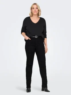 CARSUI Taille moyenne Slim Fit Jeans