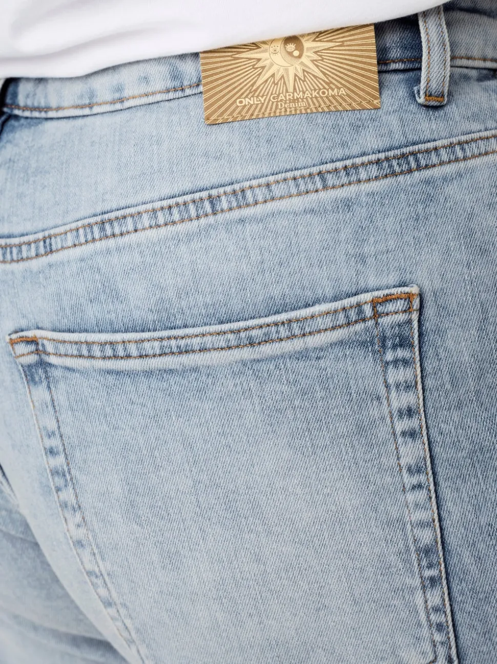 CARTAYLOR Taille haute Coupe barrel Longueur cheville Jeans