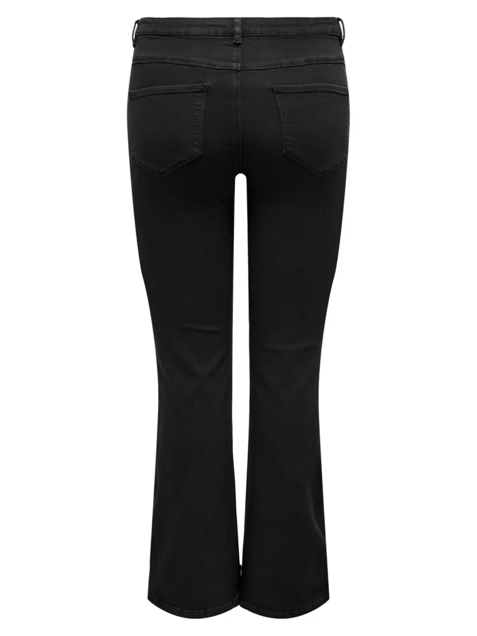 CARTHUNDER Taille moyenne Flared Fit Jeans