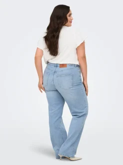 CARTOKYO Taille haute Straight Fit Jeans