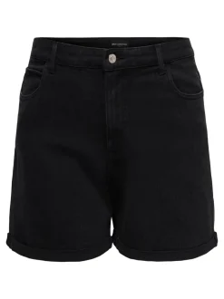 CARVEGA Taille haute Regular Fit Short en denim