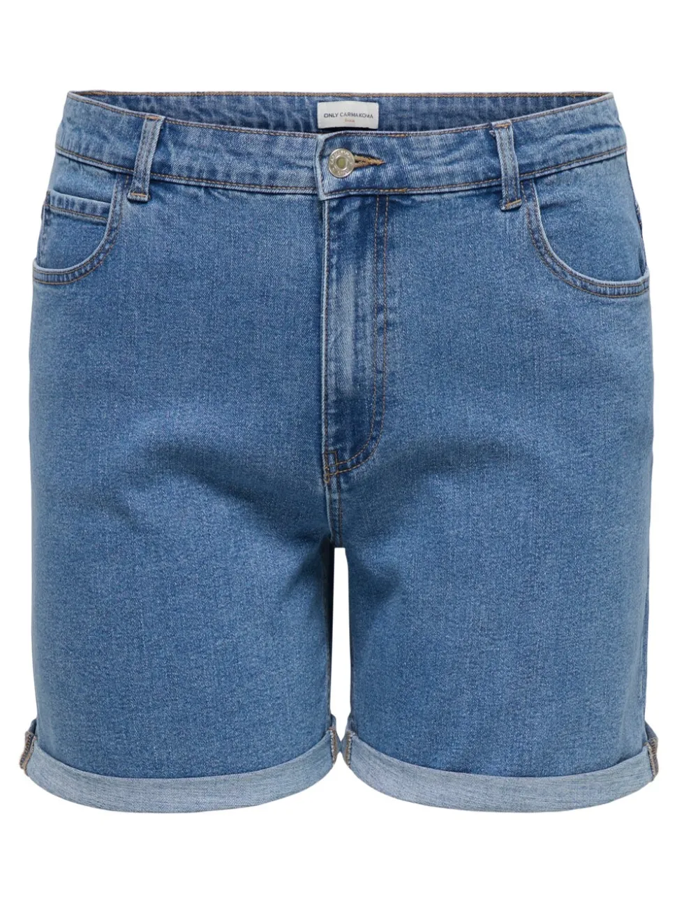 CARVEGA Taille haute Regular Fit Short en denim