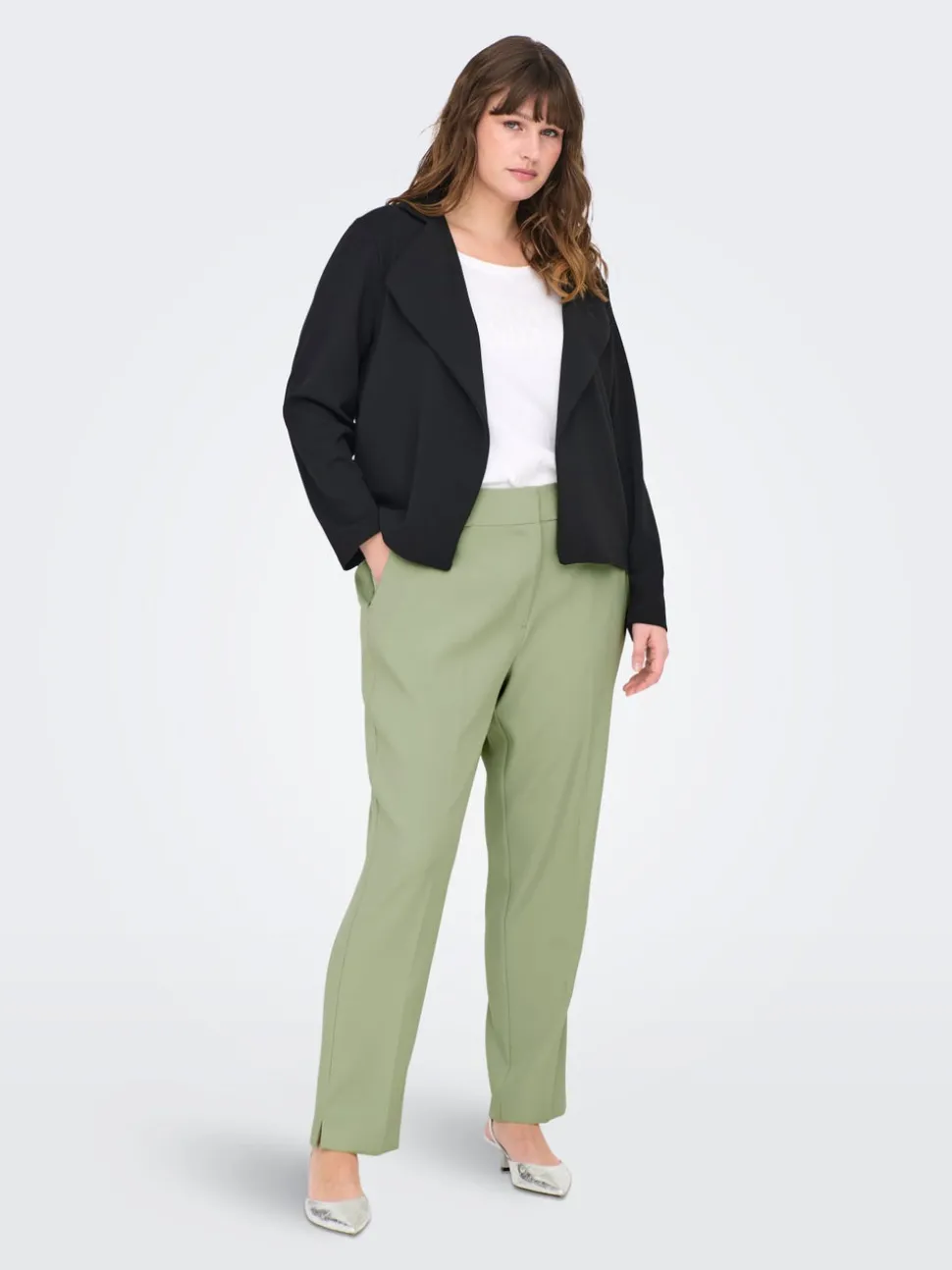 CARVERONICA-ELLY Slim Fit Pantalon