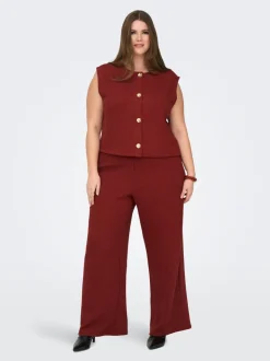 CARVICKI Flared Fit Pantalon à jambe large