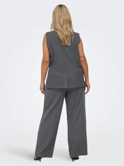 CARVICTORIA Wide Leg Fit Pantalon de tailleur