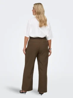CARVICTORIA Wide Leg Fit Pantalon de tailleur