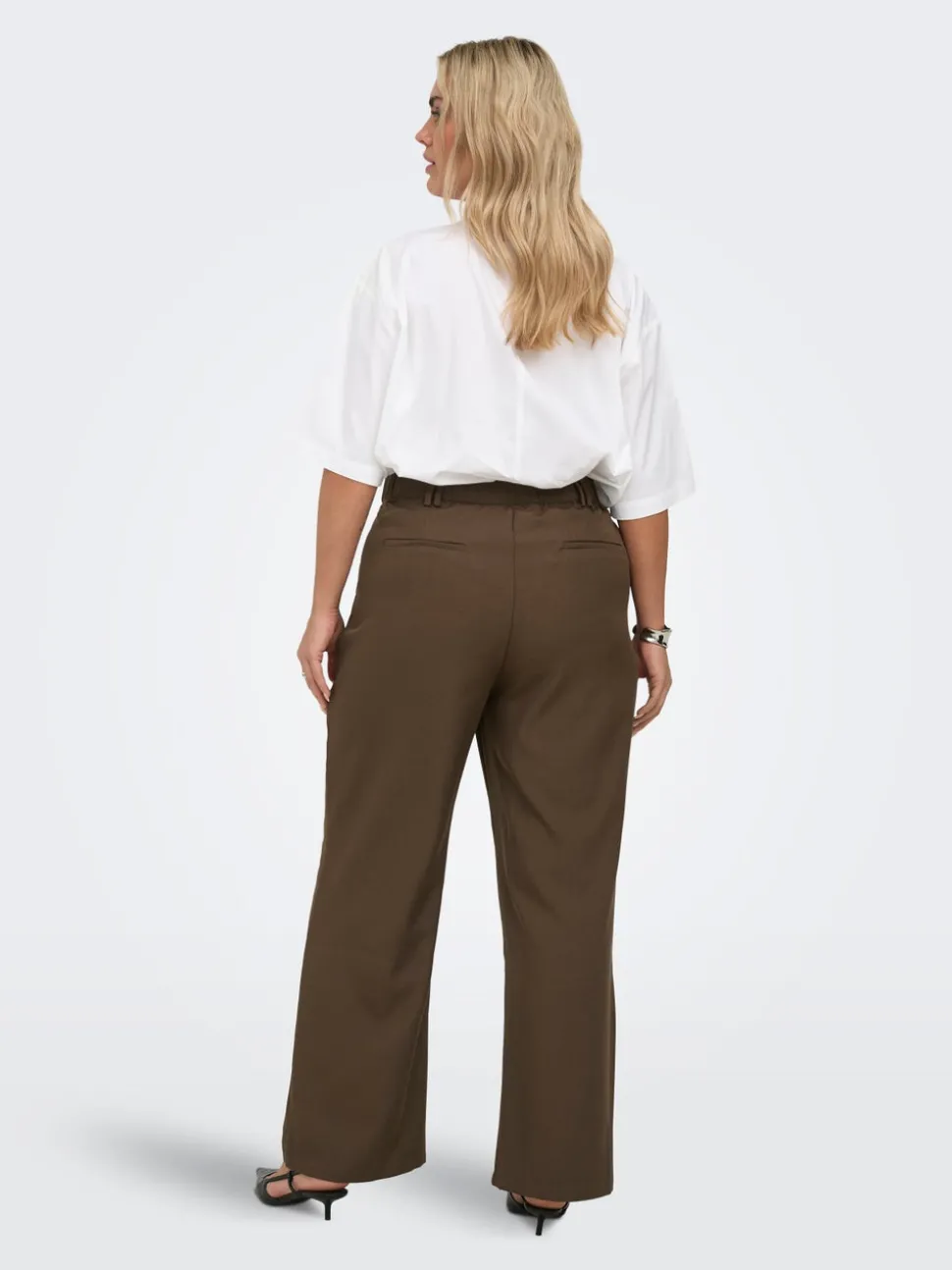 CARVICTORIA Wide Leg Fit Pantalon de tailleur