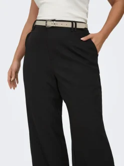 CARVICTORIA Wide Leg Fit Pantalon de tailleur