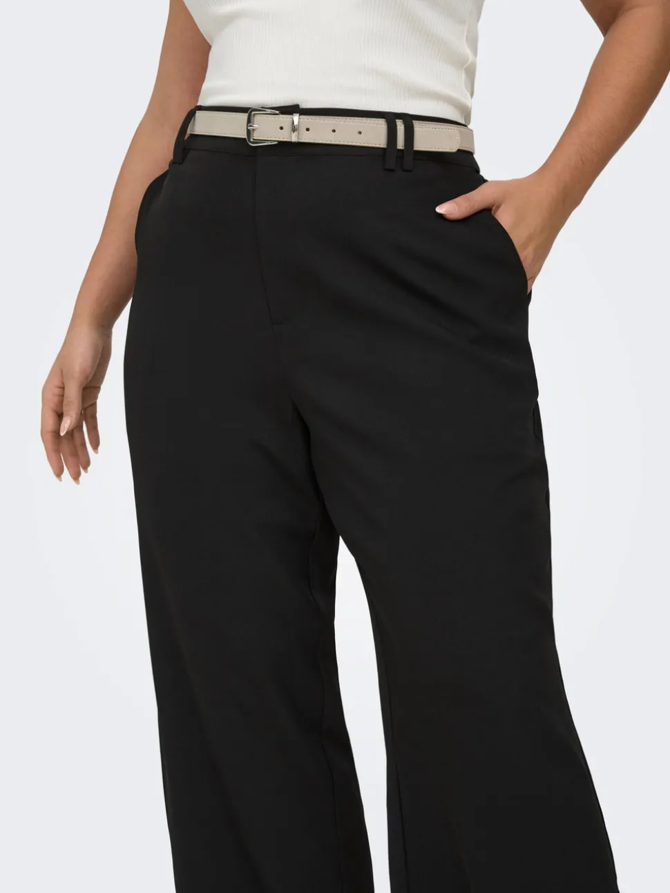 CARVICTORIA Wide Leg Fit Pantalon de tailleur