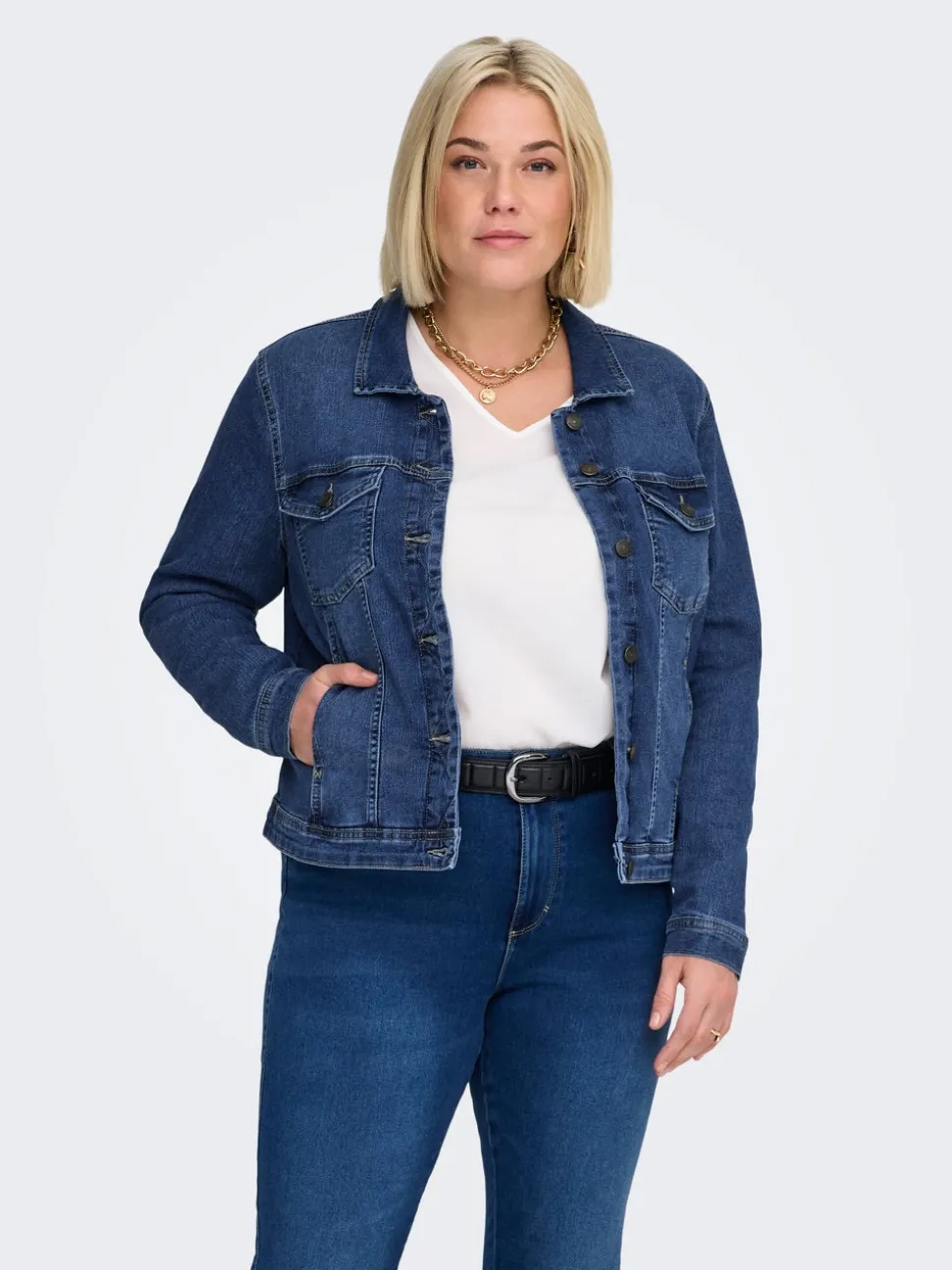 CARWESPA Veste en jean