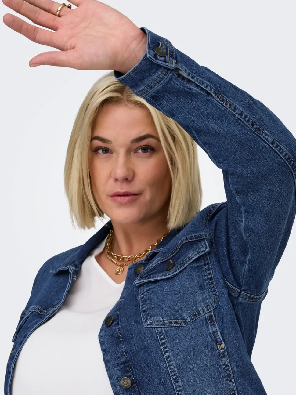 CARWESPA Veste en jean