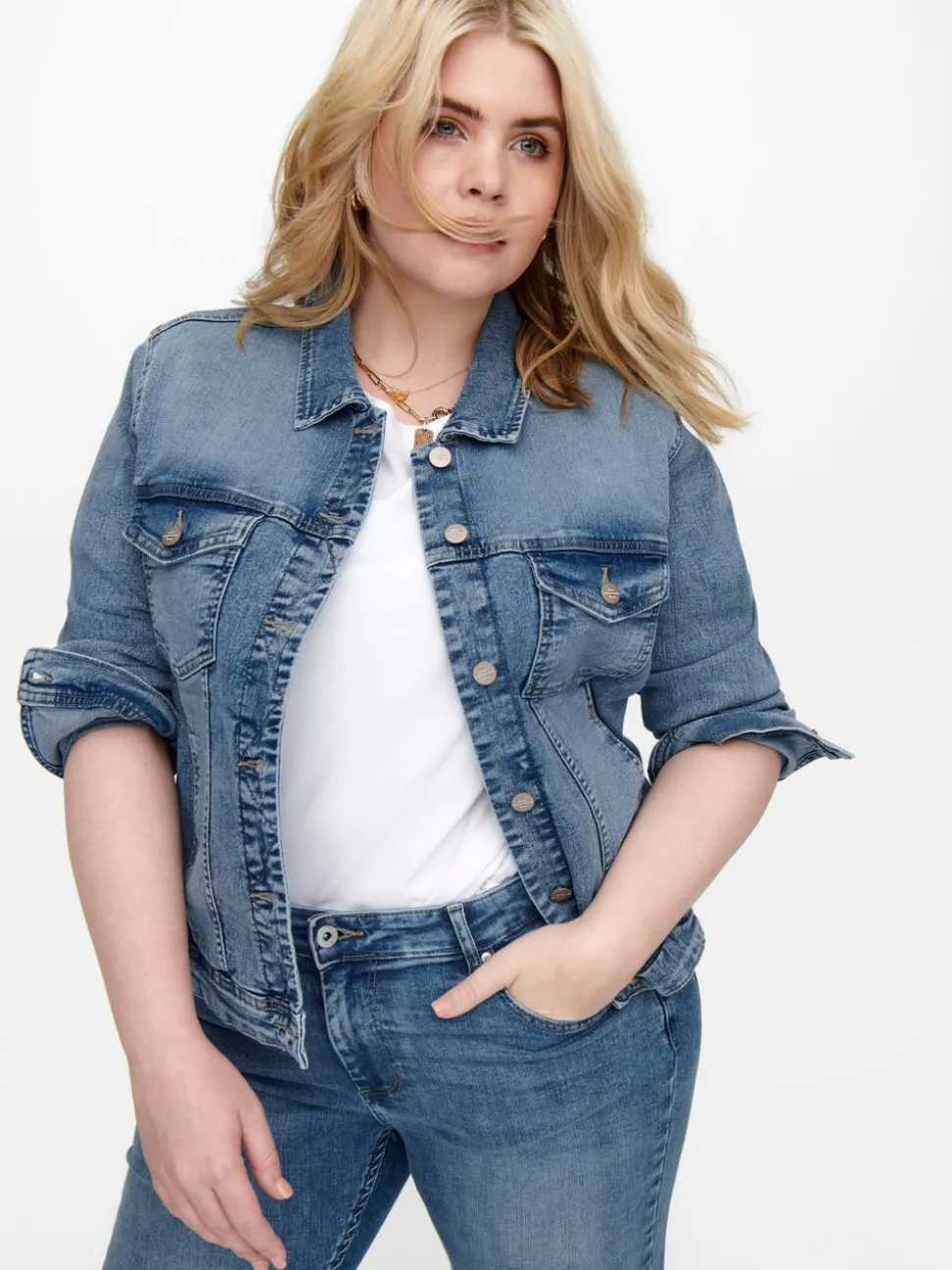 CARWESPA Veste en jean