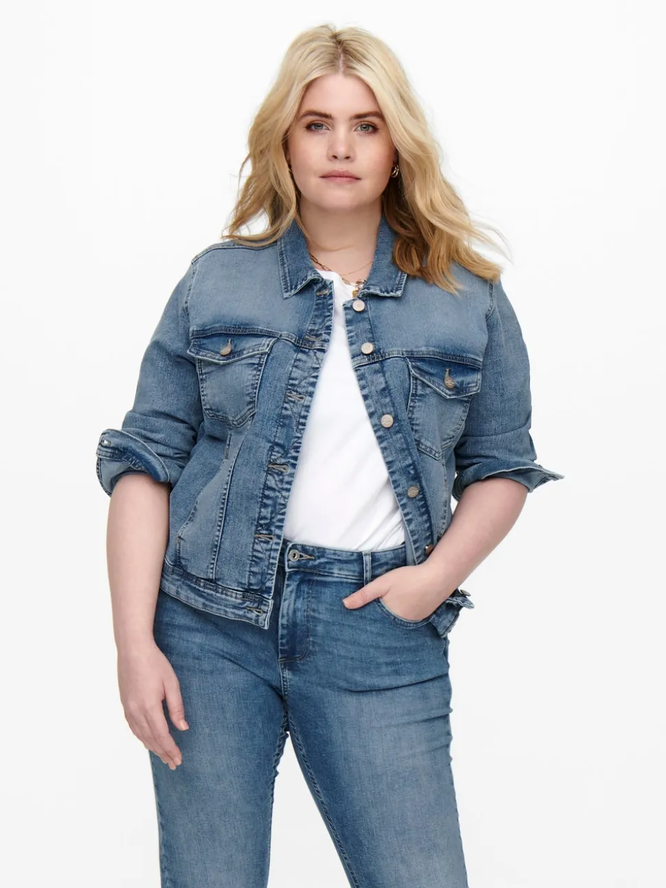 CARWESPA Veste en jean
