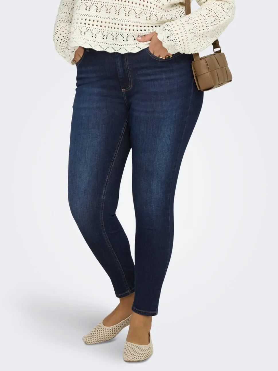 CARWILLY Skinny Fit Longueur cheville Jeans