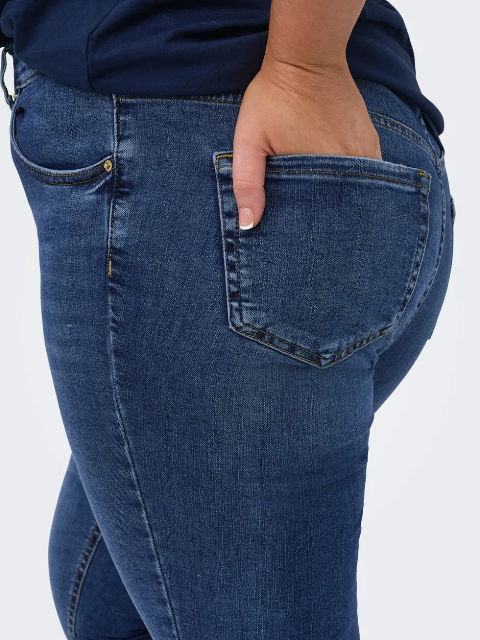 CARWILLY Skinny Fit Longueur cheville Jeans
