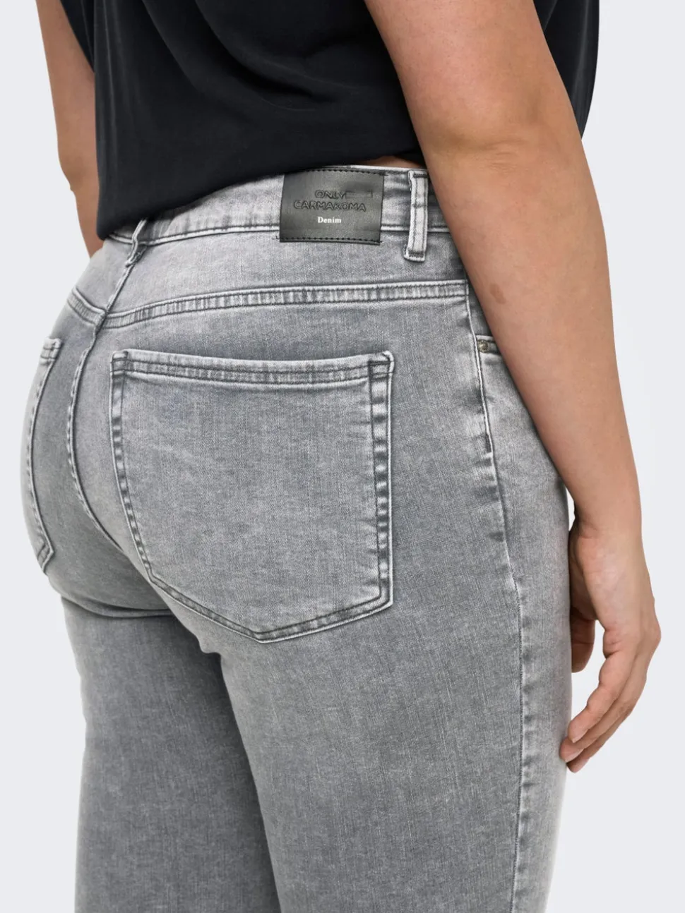 CARWILLY Sweet Flared Fit Court Jeans