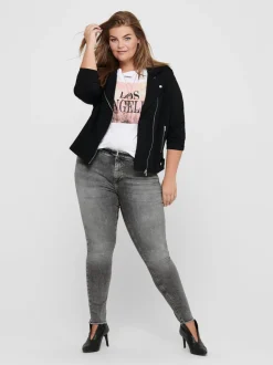 CARWILLY Taille classique Skinny Fit Longueur cheville Jeans