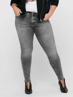 CARWILLY Taille classique Skinny Fit Longueur cheville Jeans