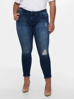 CARWILLY Taille classique Skinny Fit Longueur cheville Jeans