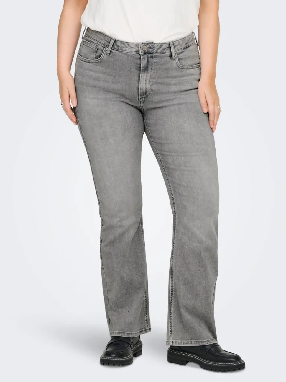CARWILLY Taille haute Flared Fit Jeans