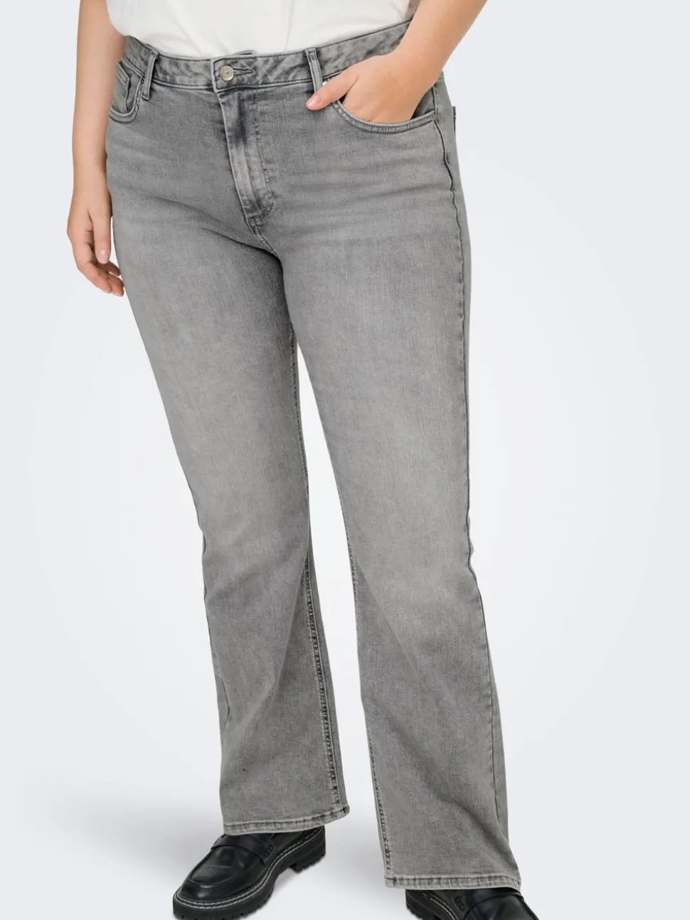 CARWILLY Taille haute Flared Fit Jeans