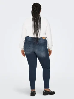 CARWILLY Taille haute Skinny Fit Longueur cheville Jeans
