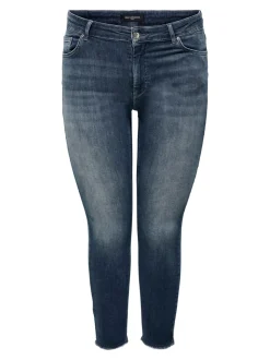 CARWILLY Taille haute Skinny Fit Longueur cheville Jeans