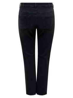 CARWILLY Taille haute Straight Fit Jeans