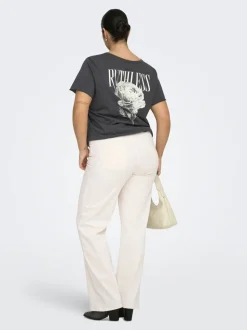 CARWILLY Taille haute wide Fit Jeans
