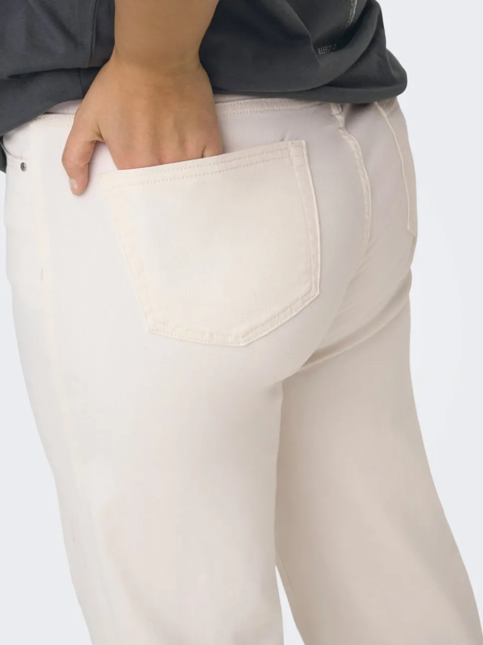 CARWILLY Taille haute wide Fit Jeans
