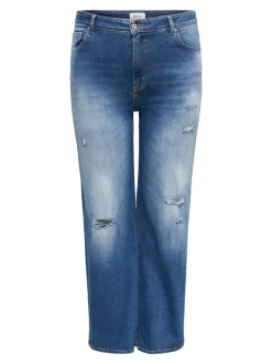 CARWILLY Taille haute Wide Leg Fit Jeans
