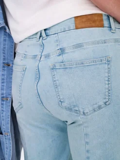 CARWILLY Taille haute Wide Leg Fit Jeans