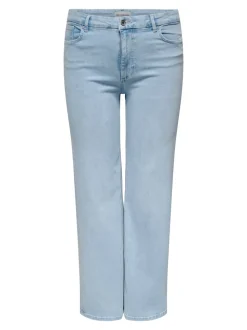 CARWILLY Taille haute Wide Leg Fit Jeans