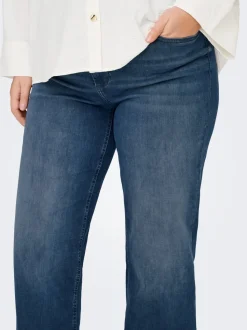 CARWILLY Taille haute Wide Leg Fit Jeans